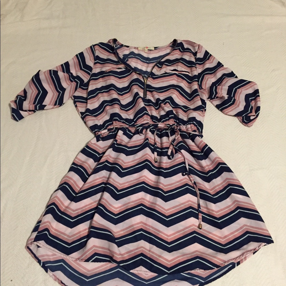 Striped Spring  Dress by Wishful Park